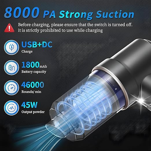 ๐ฌ๏ธ Air Duster Wireless 2-in-1 Vacuum Cleaner