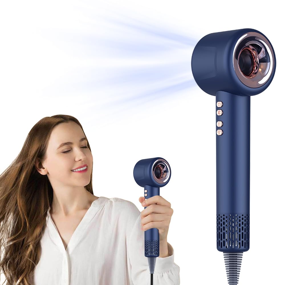 Hair Dryer – 110,000 RPM / 2000 W High-Speed Ionic Blow Dryer
