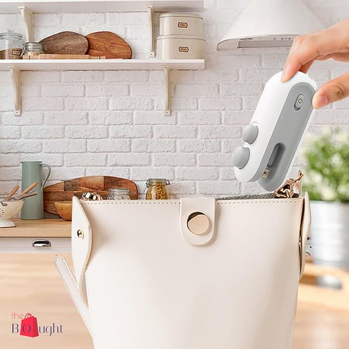Portable Mini Sealing Machine – 2-in-1 USB Rechargeable Heat Sealer & Cutter