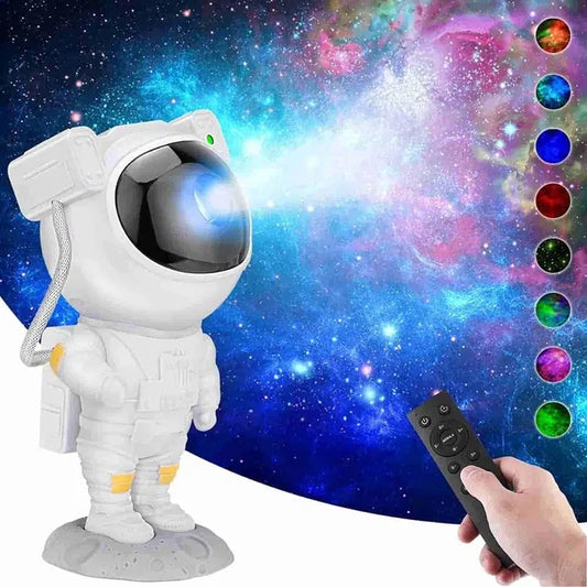 🧑‍🚀 Astronaut Galaxy Projector – Explore the Cosmos from Your Room