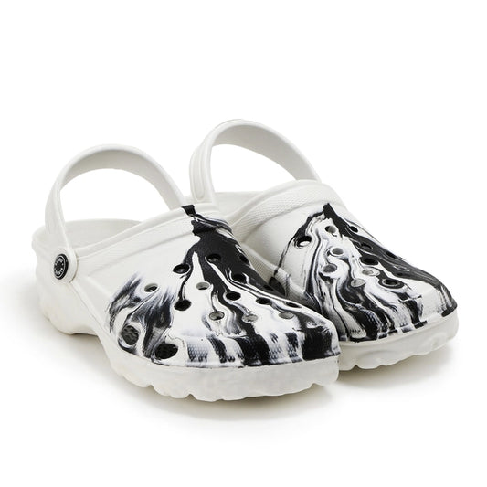Effortless Comfort Clogs for Men – White & Black
